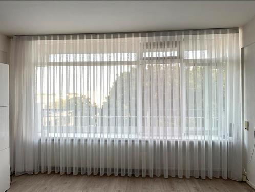Witte gordijnen, Huis en Inrichting, Stoffering | Gordijnen en Lamellen, Zo goed als nieuw, 200 cm of meer, Ophalen of Verzenden