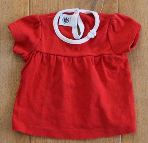 T-shirt van Petit Bateau 3m / 60 cm, Kinderen en Baby's, Babykleding | Maat 62, Gebruikt, Meisje, Shirtje of Longsleeve, Ophalen of Verzenden