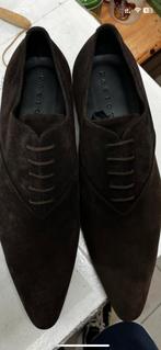 Cesare Paciotti Men Suede dark brown shoes size 43, Verzenden, Nieuw