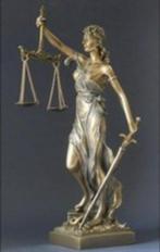 Te koop beeld Vrouwe Justitia, Antiek en Kunst, Kunst | Beelden en Houtsnijwerken, Ophalen of Verzenden