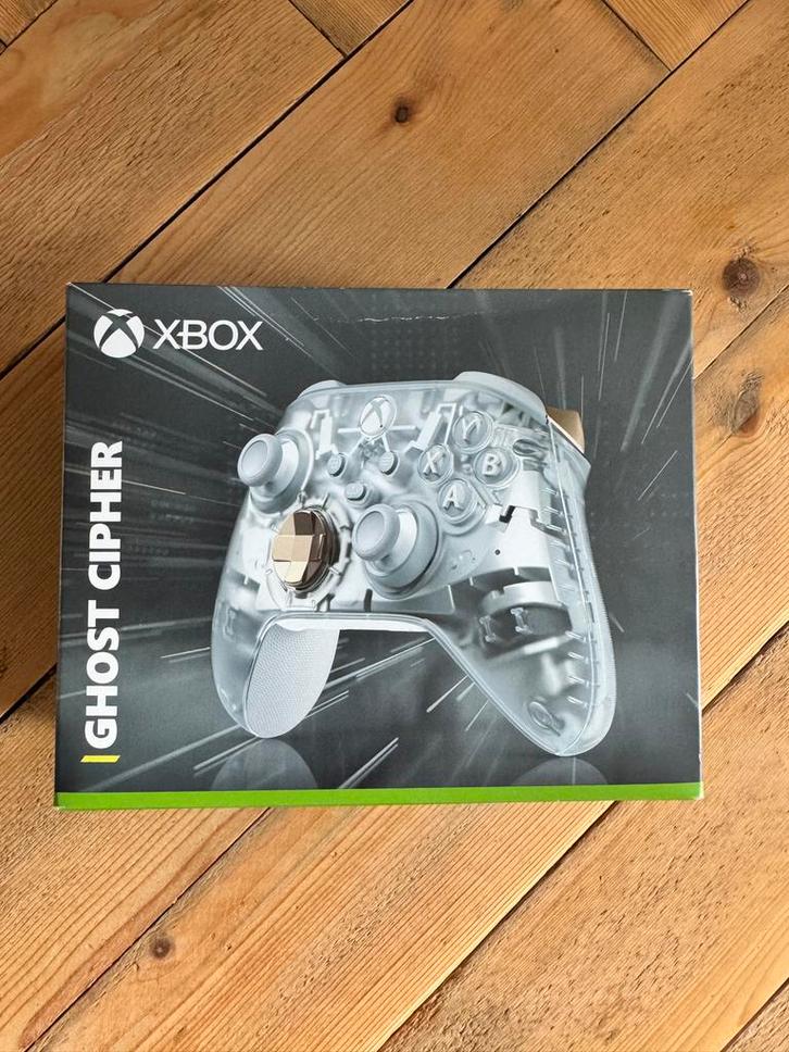 Xbox Series X/S Controller - Ghost Cipher Editie, Spelcomputers en Games, Spelcomputers | Xbox | Accessoires, Nieuw, Xbox Series X