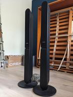 Samsung speaker zuilen 2x, Zo goed als nieuw, 120 watt of meer, Front, Rear of Stereo speakers, Ophalen