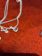 Zilveren Geloof, Hoop en Liefde Ketting, Ophalen of Verzenden, Nieuw, Zilver, Met hanger