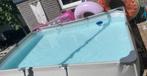Intex zwembad grijs 200x300x0.65, Tuin en Terras, Zwembaden, Ophalen, Gebruikt, Minder dan 80 cm, Minder dan 200 cm