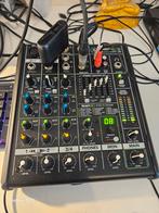 Mackie ProFX4 Analoge Mixer - Perfect voor Kleine Optredens, Muziek en Instrumenten, Mengpanelen, Ophalen of Verzenden, Gebruikt
