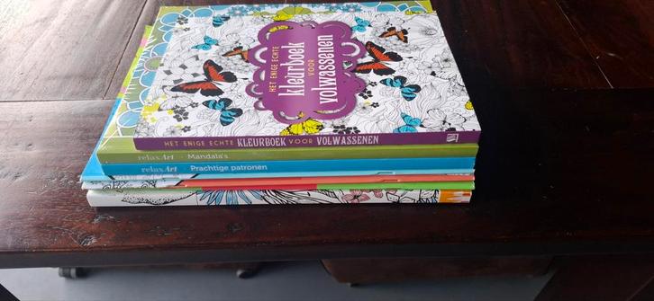 Kleurboeken voor volwassenen, Hobby en Vrije tijd, Tekenen, Zo goed als nieuw, Potlood of Stift, Ophalen of Verzenden