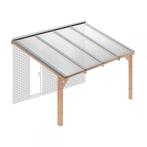 Polycarbonaatplaten helder 250x98x16 5 stuks, Kunststof, 10 tot 15 m², Overige kleuren, Nieuw