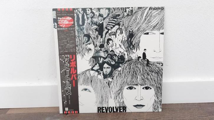 The Beatles – Revolver LP / Vinyl Plaat, Japan, Red, Mono, Cd's en Dvd's, Vinyl | Rock, Gebruikt, Poprock, 12 inch, Ophalen of Verzenden