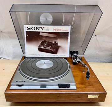 🔴 SONY PS-2410 🔴 SONY headshell, element en brochure 🔴 beschikbaar voor biedingen