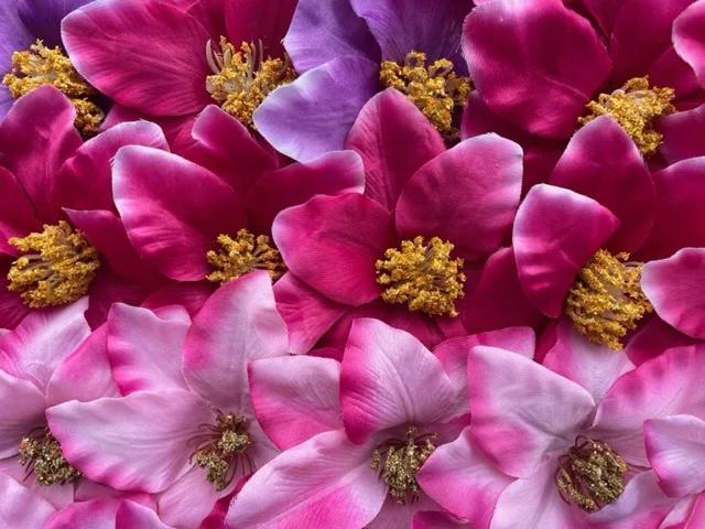 Kunstbloemen nieuw,carnaval decoratie,feestdecoratie, DIY, Hobby en Vrije tijd, Feestartikelen, Nieuw, Carnaval, Ophalen of Verzenden