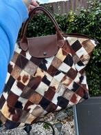 Longchamp pilage cloth tas, Sieraden, Tassen en Uiterlijk, Tassen | Damestassen, Ophalen of Verzenden, Zo goed als nieuw, Handtas