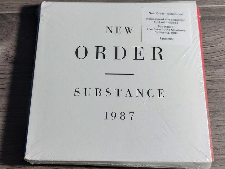New Order ‎- Substance [4 CD Deluxe Edition], Cd's en Dvd's, Cd's | Pop, Zo goed als nieuw, 1960 tot 1980, Ophalen of Verzenden