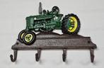 kapstok / JOHN DEERE / 4 haken / tractor / gietijzer, Wandkapstok, Huis en tuin decoratie Marie, Nieuw, Info@huisentuindecoratiemarie.nl