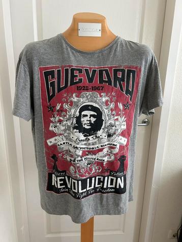 NIEUW Guevara shirt grijs maat xl voor een SPOTPRIJS! AKTIE beschikbaar voor biedingen