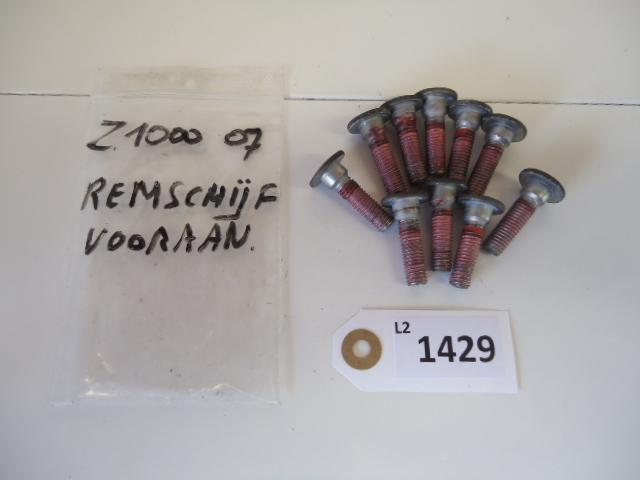 Z1000 2007 - 2009 Kawasaki Bout Bout remschijf D1-12069, Motoren, Accessoires | Overige