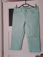 Yessica Denim style Dames capribroek, Groen, Maat 38/40 (M), Kort, Ophalen of Verzenden