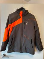 Spyder Ski Jas Jongens Maat 176 - Grijs/Oranje, Ophalen of Verzenden, Zo goed als nieuw, Jongen, Jas