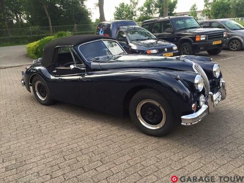 Jaguar XK 140 DHC Restauration project, Auto's, Oldtimers, Bedrijf, Te koop, Jaguar, Benzine, Overige carrosserieën, Handgeschakeld