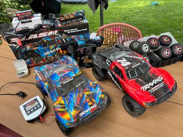 Complete traxxas (slash) hobby 2 stuks beschikbaar voor biedingen