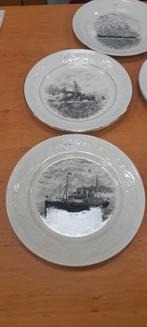 5 schepen borden van petrus regout, Ophalen of Verzenden