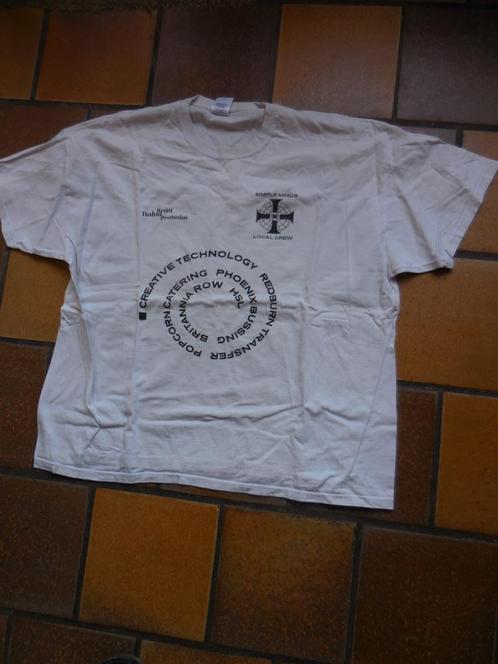 T-shirt Simple Minds Local Crew, Kleding | Dames, T-shirts, Gedragen, Maat 46/48 (XL) of groter, Wit, Korte mouw, Ophalen