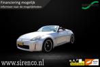 Nissan 350Z Roadster 3.5 V6 280 PK leder navigatie zgan soft, Auto's, Nissan, 350Z, Zwart, Cabriolet, Bedrijf