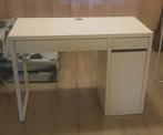 Witte Ikea Micke Bureau - Goede Staat!, Ophalen, Zo goed als nieuw, Bureau