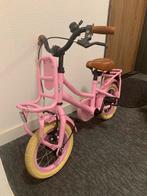 Roze Meisjes fiets 12 inch, Ophalen, Zijwieltjes, Gebruikt, Liberty