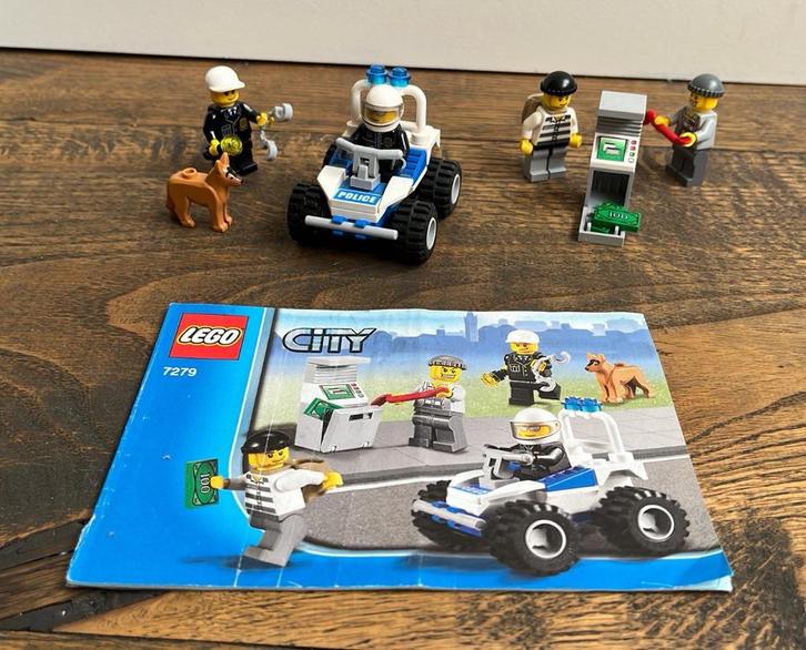 Lego City Politie Minifiguur Verzameling (7279) – compleet!, Kinderen en Baby's, Speelgoed | Duplo en Lego, Zo goed als nieuw