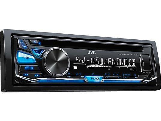 JVC Autoradio / CD-speler KD-R472 met inbouwframe, Auto diversen, Autoradio's, Zo goed als nieuw, Ophalen of Verzenden
