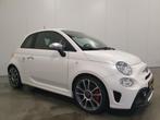 Fiat 500 1.4 T-Jet Abarth 595 Pista NAVI/LED/LMV/LEDER, Auto's, Gebruikt, Euro 6, 4 cilinders, Wit