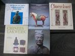 CHINA 5 BOEKEN LAKWERK/KUNST/KERAMIEK, Boeken, Ophalen of Verzenden, Gelezen, Beeldhouwkunst, Meerdere auteurs