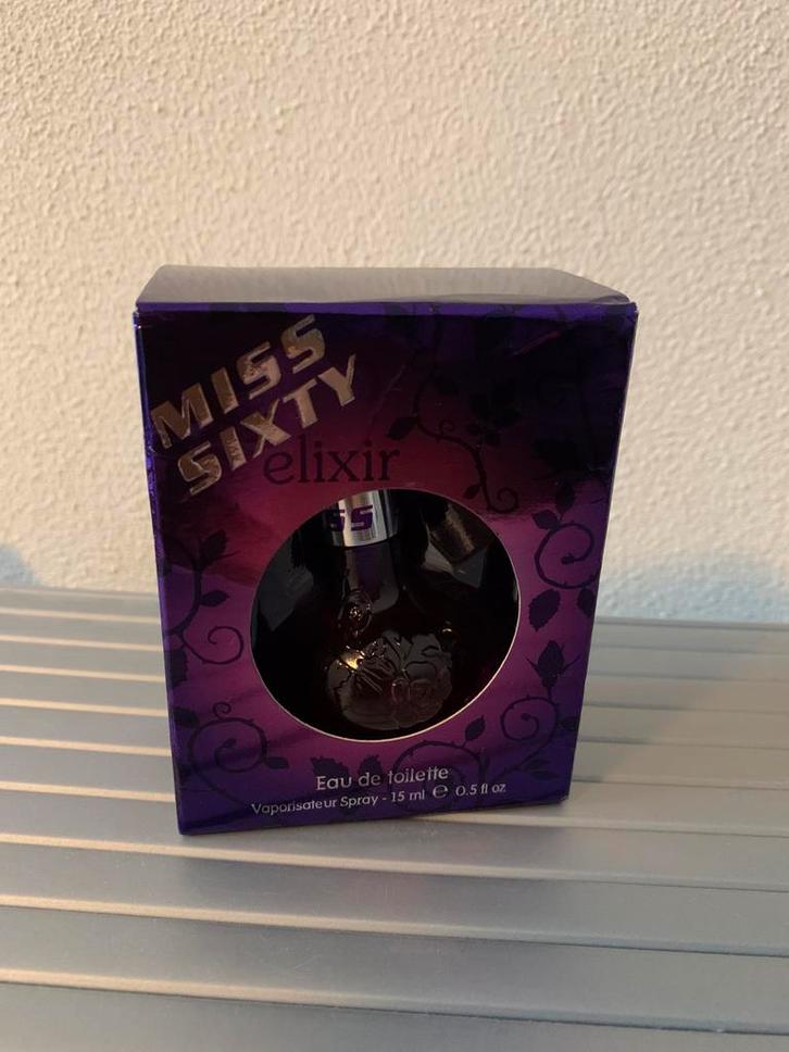 Discontinued Miss Sixty Elixir EDT 15 ml, Sieraden, Tassen en Uiterlijk, Uiterlijk | Parfum, Zo goed als nieuw, Ophalen of Verzenden