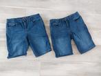 2 cars jeans shorts seatle met elastiek mt 14=158/164 jongen, Ophalen of Verzenden, Zo goed als nieuw, Jongen, Broek