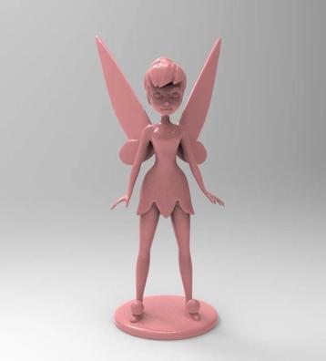 Te koop: 3D-geprint Tinkerbell figuur – magisch en uniek!  beschikbaar voor biedingen