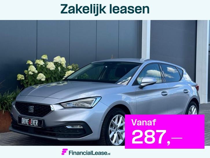 SEAT Leon 1.0 eTSI Style NAVI VIRTUAL CLIMATE PDC ELEK PAKKE, Auto's, Seat, Bedrijf, Lease, Financial lease, Leon, ABS, Achteruitrijcamera