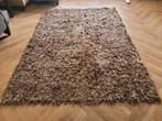 ZGAN luxe hoogpolig vloerkleed. Kleur Mocca., Ophalen, Zo goed als nieuw, Rechthoekig, 200 cm of meer