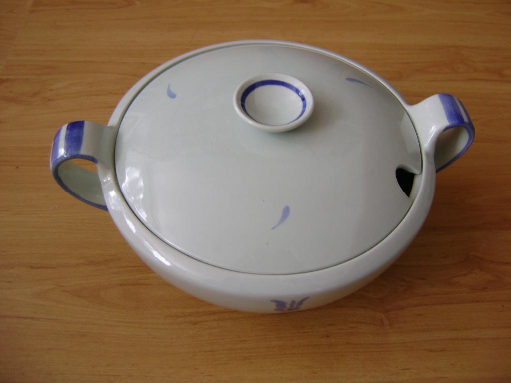 Soepterrine met deksel Olaf Goedewaagen Gouda Holland 1940, Ophalen of Verzenden