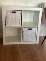 Kallax IKEA kast met 4 vakken, Ophalen, Minder dan 50 cm, Gebruikt, Minder dan 25 cm