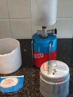Campinggaz Bleuet lamp + nieuw kousje en gas, Ophalen of Verzenden, Gebruikt