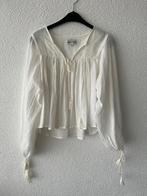 Antik Batik wit blouse wijde mouw a lijn, Verzenden, Wit, Zo goed als nieuw, Maat 36 (S)