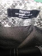 Bershka Slangenprint Rok - Maat M, Maat 38/40 (M), Zo goed als nieuw, Grijs, Boven de knie