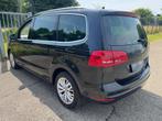 Volkswagen Sharan 2.0 TSI Highline DSG 7-pers Panodak Leder, Auto's, Euro 5, Gebruikt, Zwart, Leder