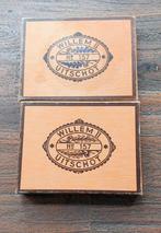 Sigarendoosjes 2x vintage  Willem II, Verzamelen, Rookartikelen, Aanstekers en Luciferdoosjes, Ophalen of Verzenden, Zo goed als nieuw