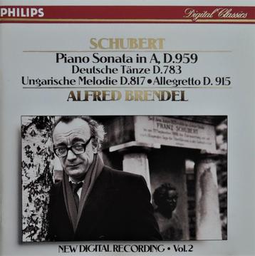 2 CD's - Franz Schubert - Alfred Brendel - PHILIPS - DDD beschikbaar voor biedingen