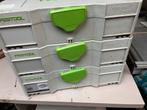 Festool systainer 1  3x, Ophalen, Zo goed als nieuw