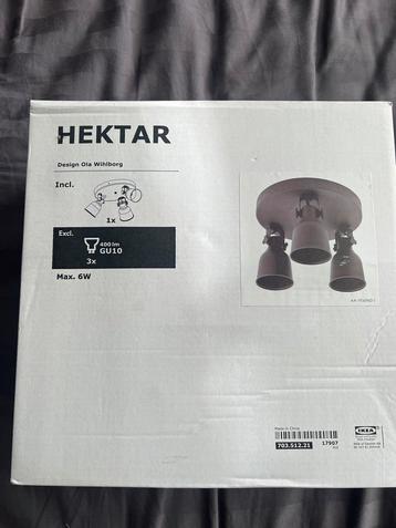 IKEA Hektar Plafondlamp - Donkergrijs - Nieuw in doos beschikbaar voor biedingen