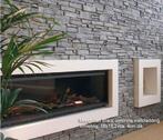 robuuste wandbekleding Concrete Black Slate leisteen, Ophalen, Nieuw, Natuursteen, Terrastegels