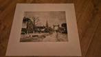 Prent van Nieuwkoop G.J. Roermeester, Verzamelen, Foto's en Prenten, Ophalen of Verzenden, Voor 1940