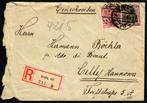 Envelop; Aangetekend van Berlijn-Hannover 29-12-1920 LEES!, Ophalen of Verzenden, Envelop